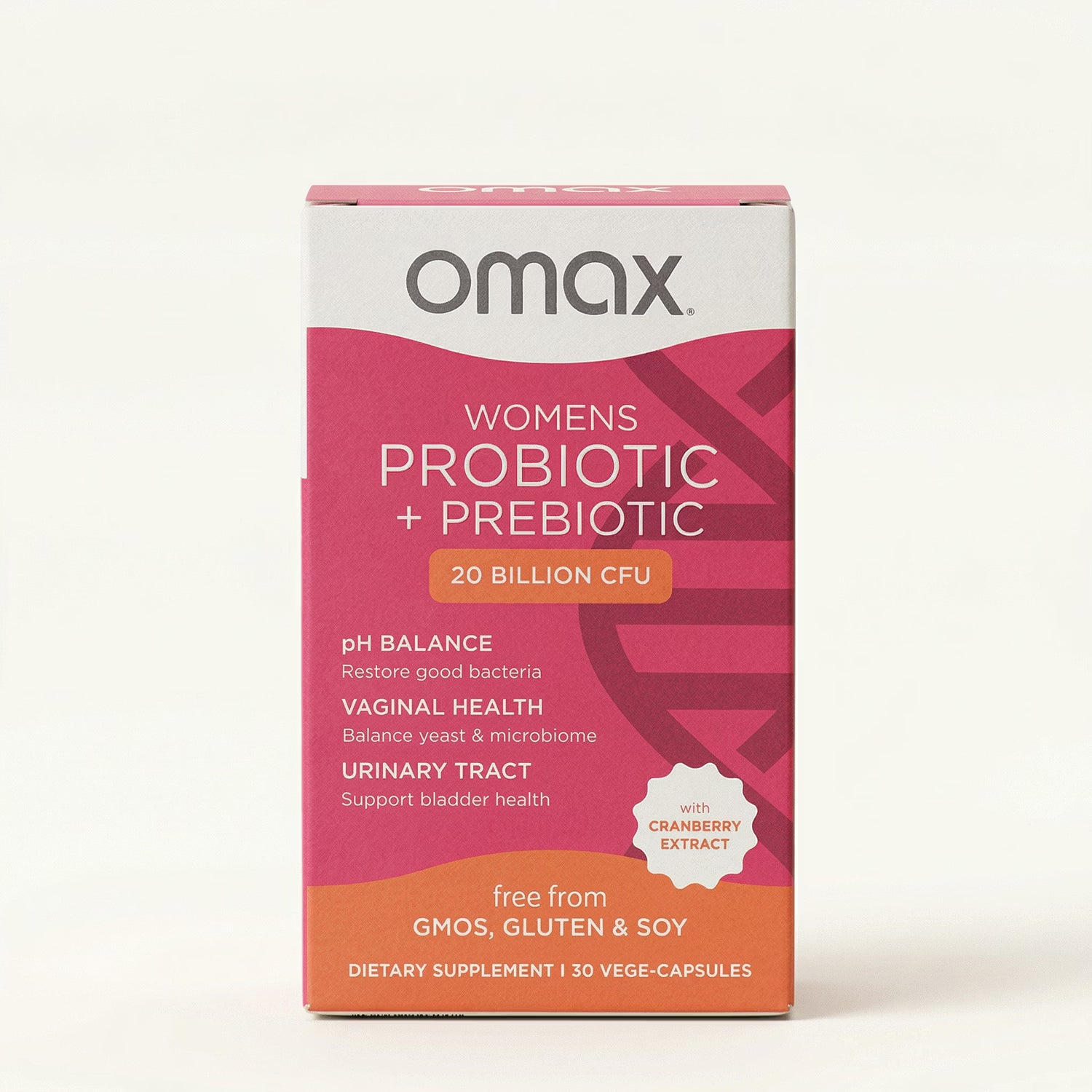 Omax® Women's Probiotic + Cranberry