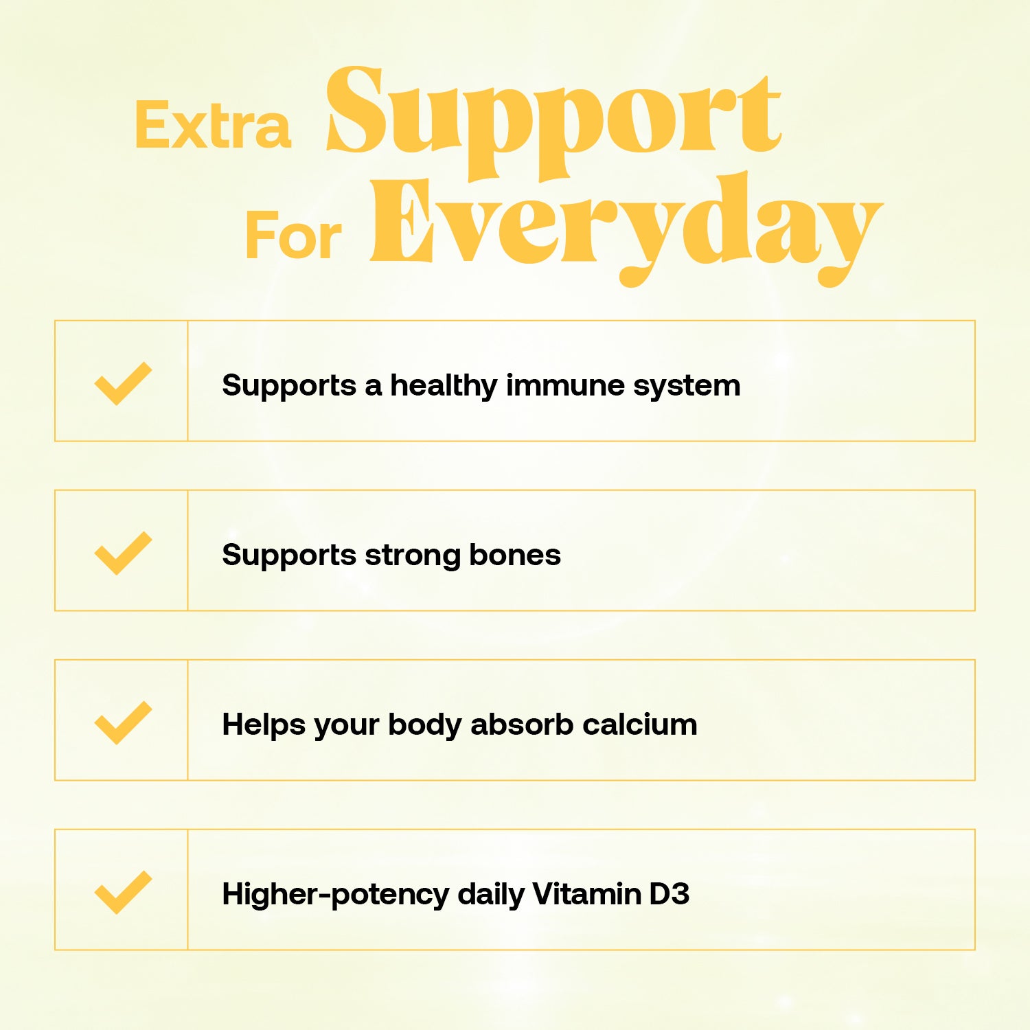 Basic Health Brands® Happy Sunshine Vitamin D3, 2000 IU