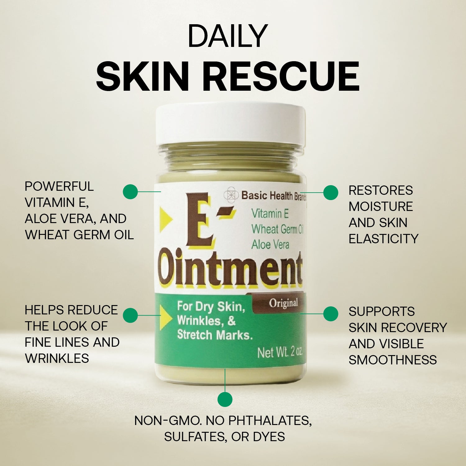 Basic Health Brands® Vitamin E Ointment, Clove