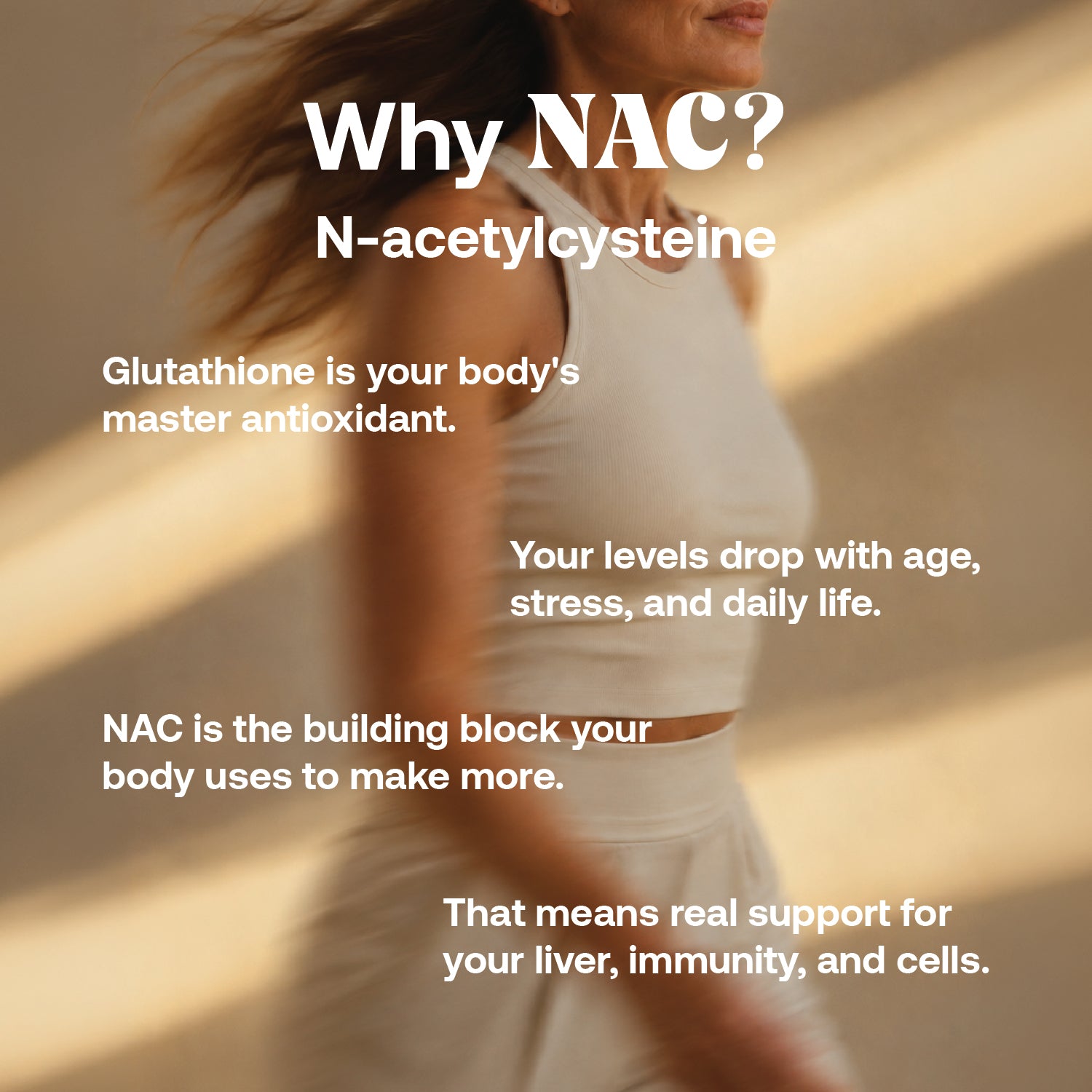 NAC 600 mg - N-Acetyl Cysteine (60 Capsules)