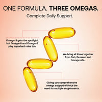 Basic Health Brands® Triple Omega 3-6-9 Fish, Flaxseed & Borage Oil