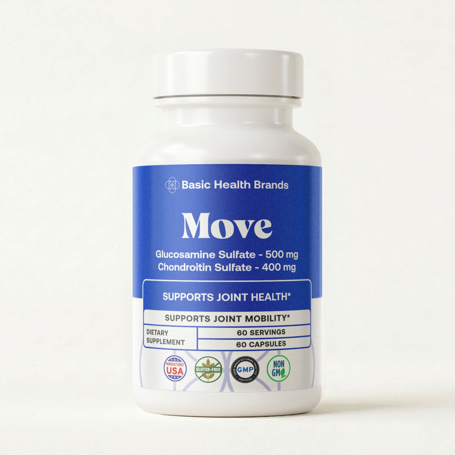 Basic Health Brands® Move Pureflex Glucosamine Chondroitin
