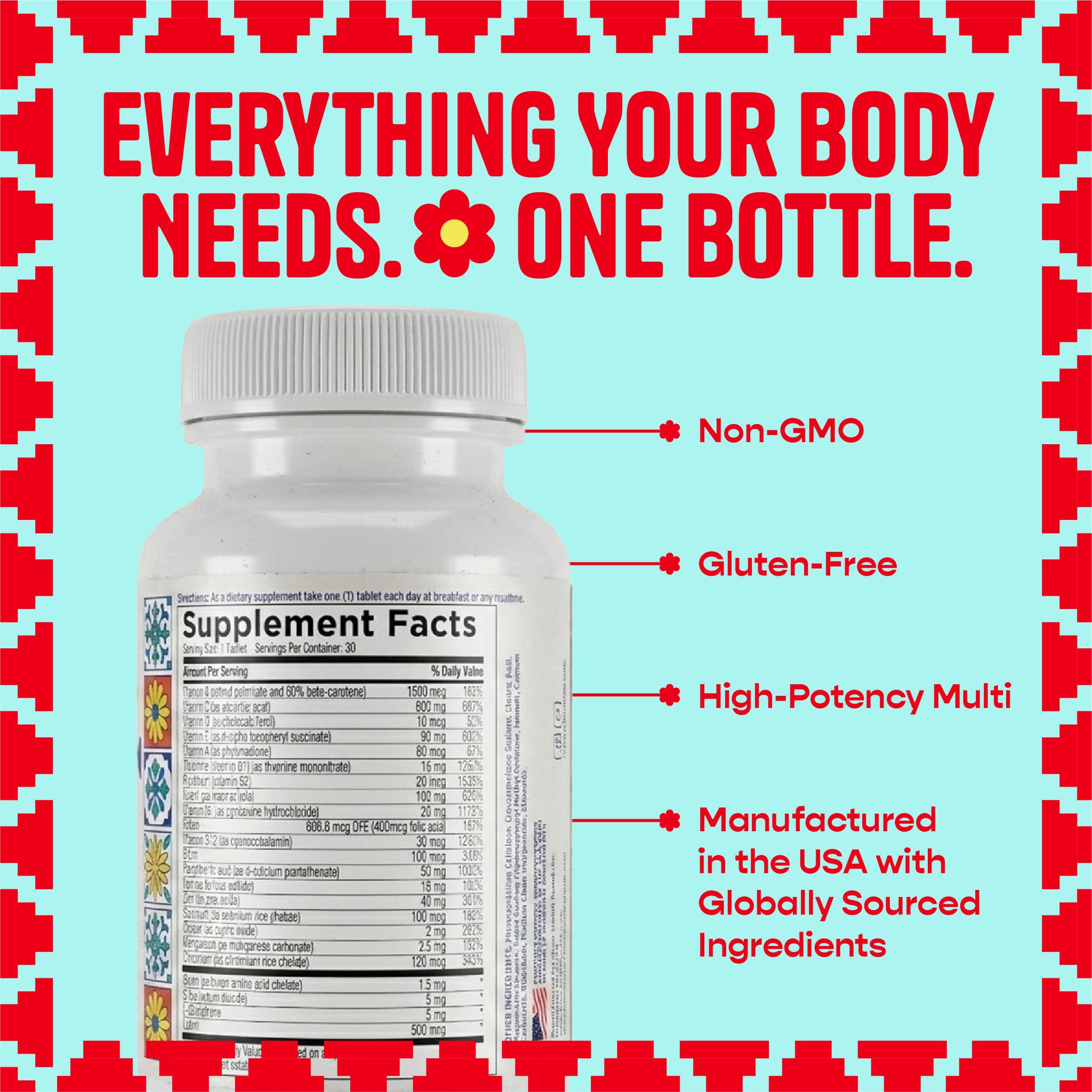 Pura Salud® Daily Multivitamin | Multivitamínico Diario