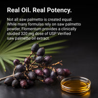 Flomentum® USP-Verified Saw Palmetto, Prostate & Urinary Flow Support Supplement