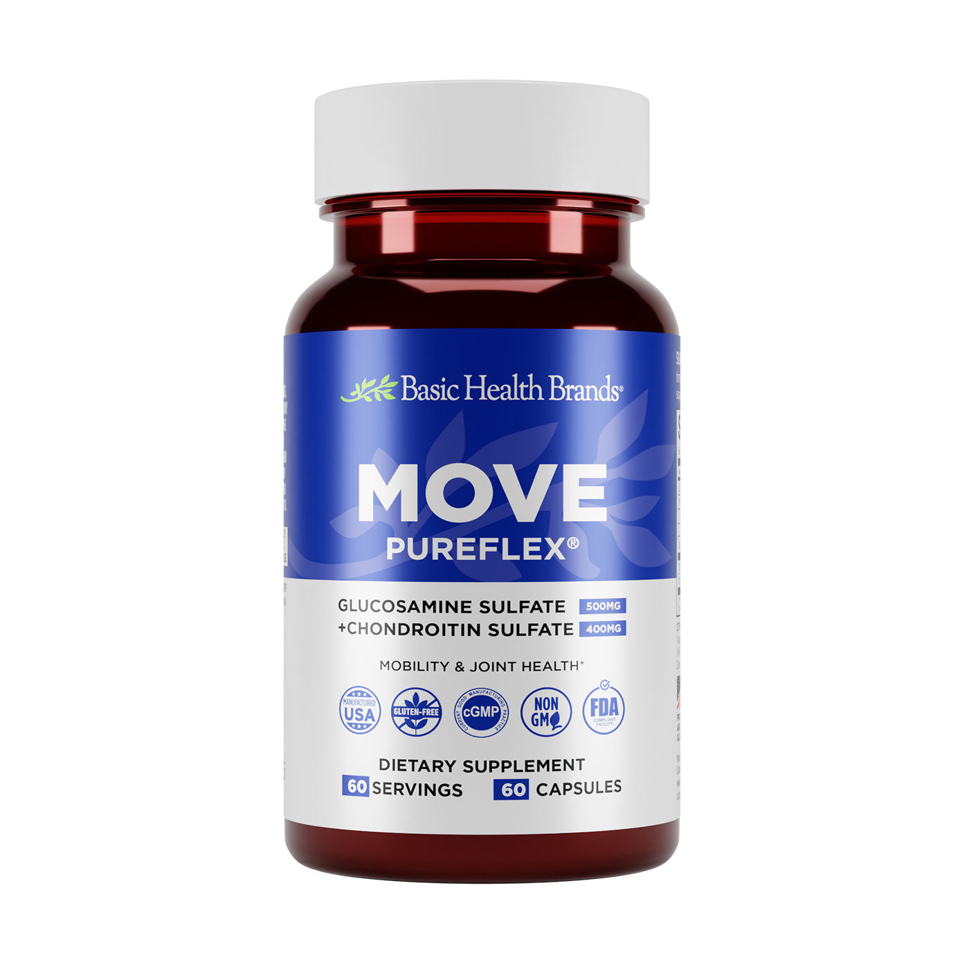 Basic Health Brands® Move Pureflex Glucosamine Chondroitin
