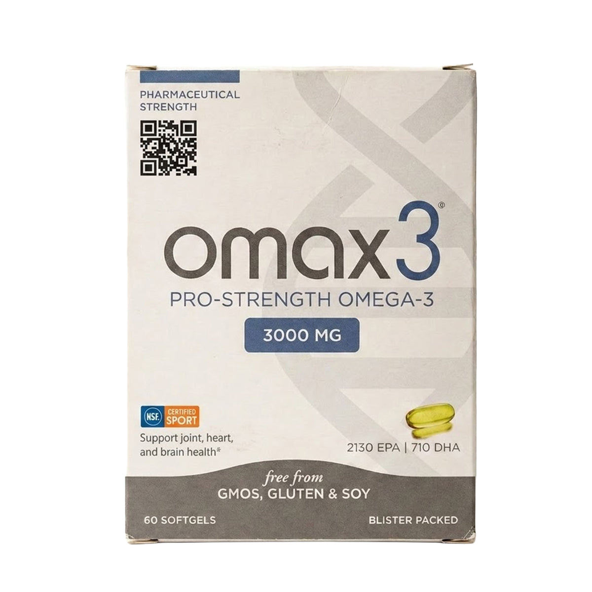 Omax3® Pro Strength NSF Certified Omega-3 Fish Oil | 3000 mg