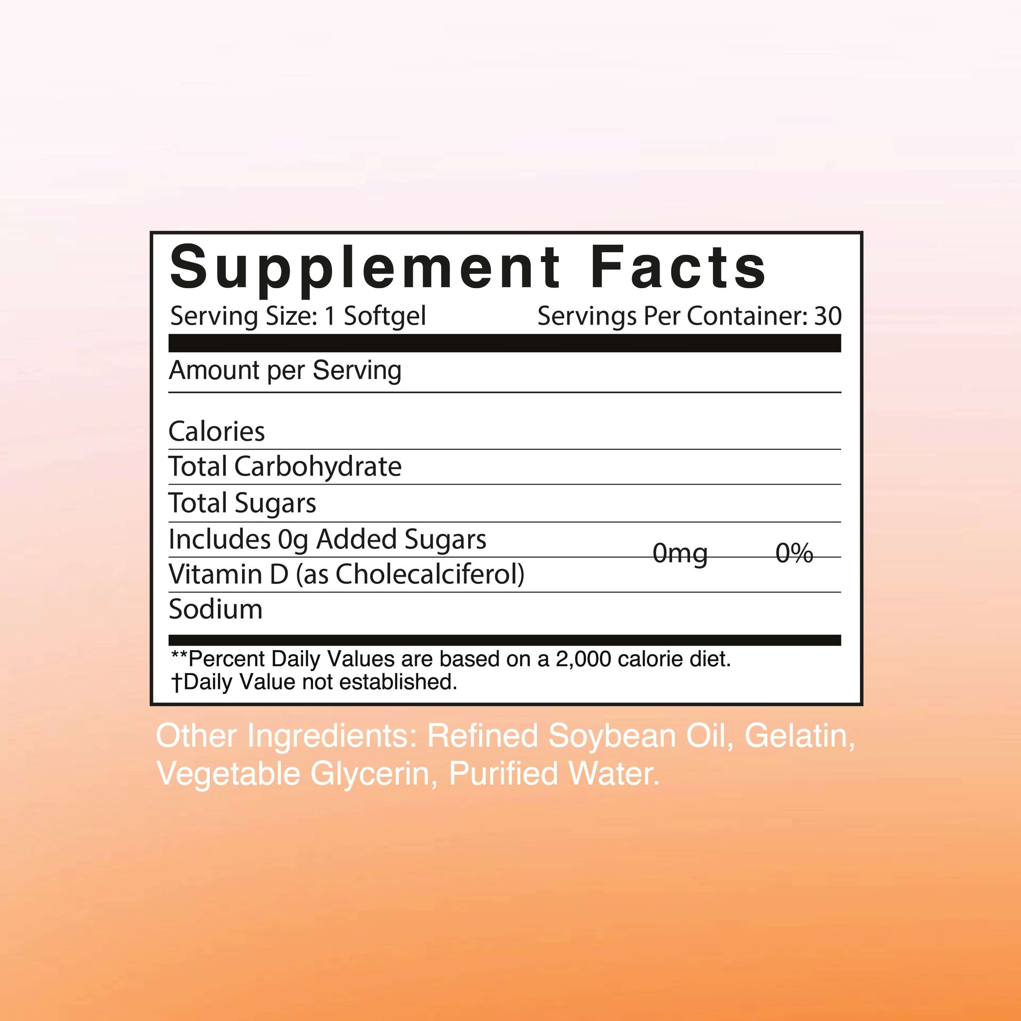 Omax® High Potency Vitamin D3