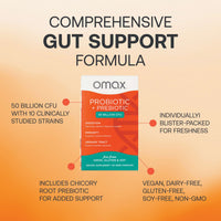 Omax® Daily Probiotic + Prebiotic