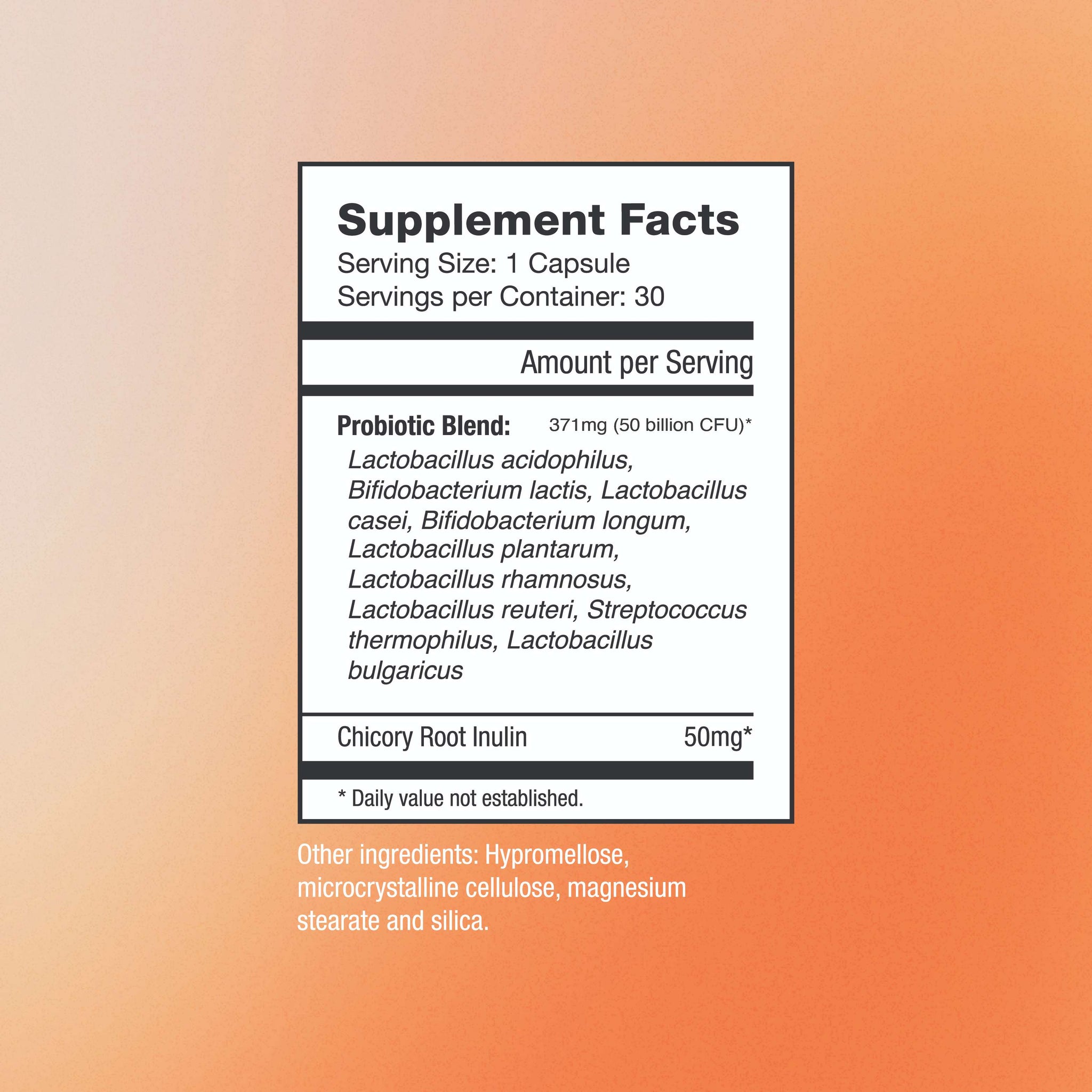 Omax® Daily Probiotic + Prebiotic