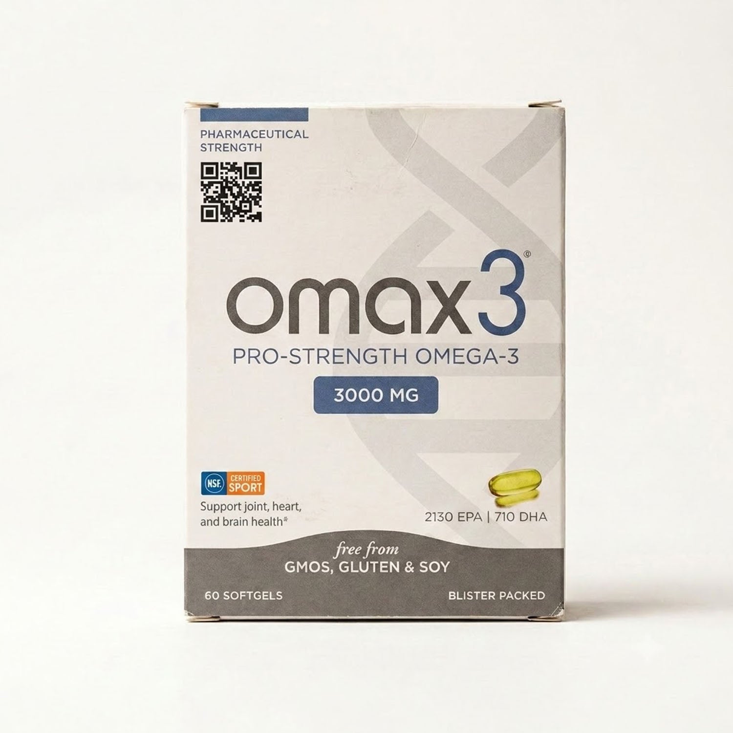 Omax3® Pro Strength NSF Certified Omega-3 Fish Oil | 3000 mg