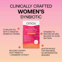 Omax® Women's Probiotic + Cranberry