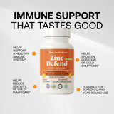 Basic Health Brands Zinc Lozenges, Orange, 100 Count