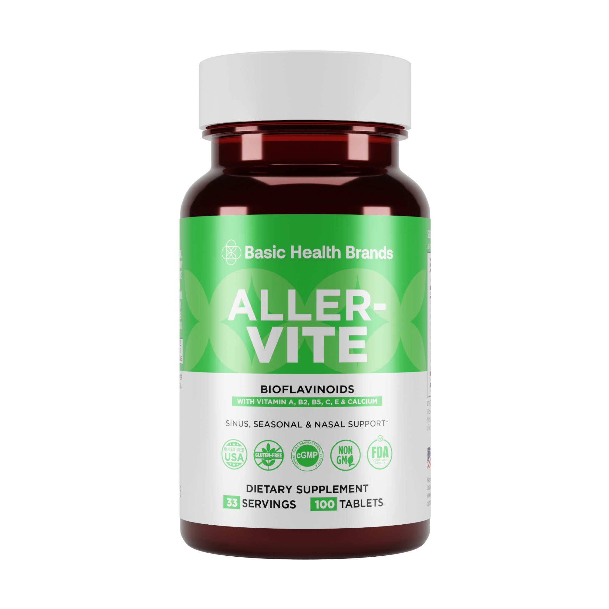 Basic Health Brands® Aller-Vite Allergy Support