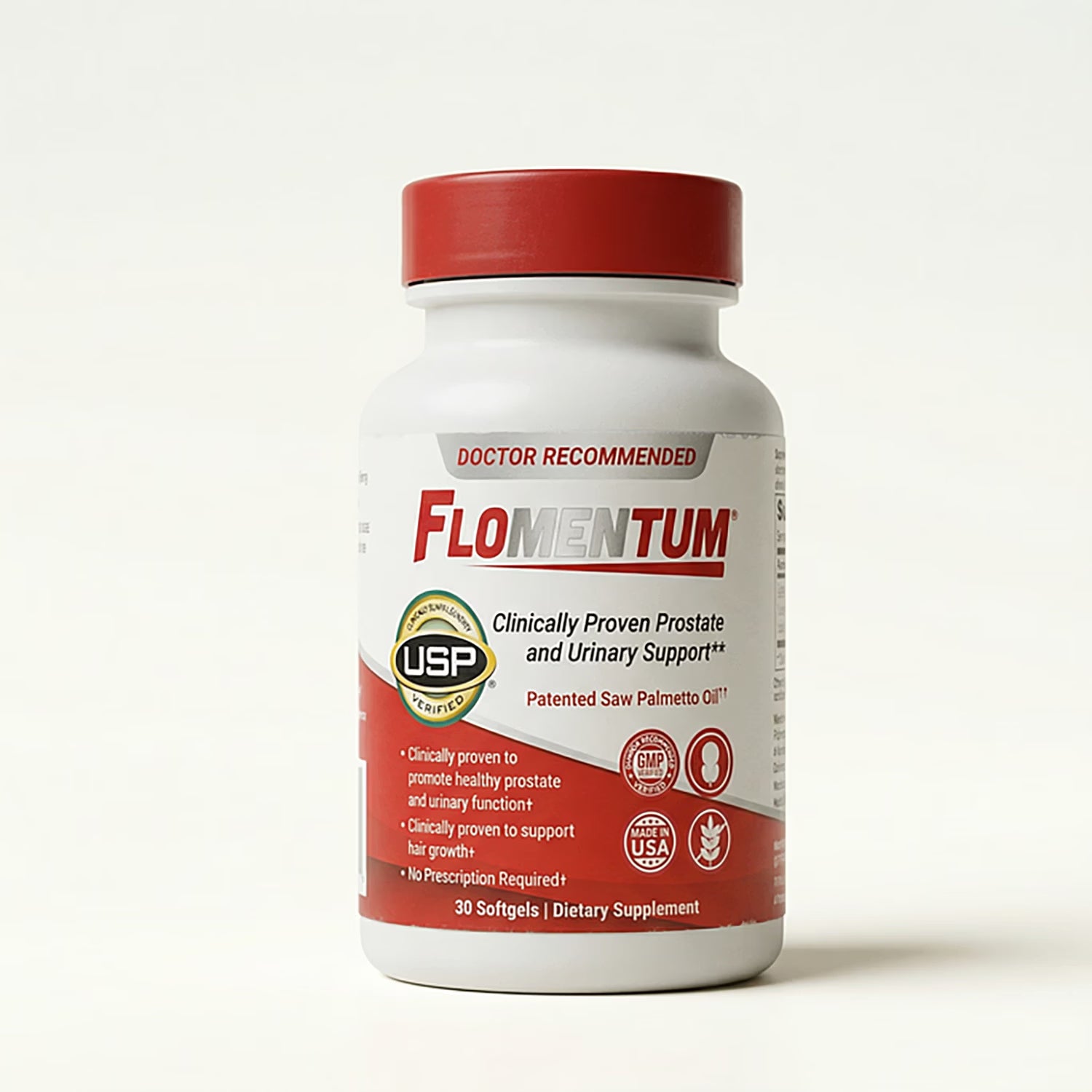 Flomentum® USP-Verified Saw Palmetto, Prostate & Urinary Flow Support Supplement