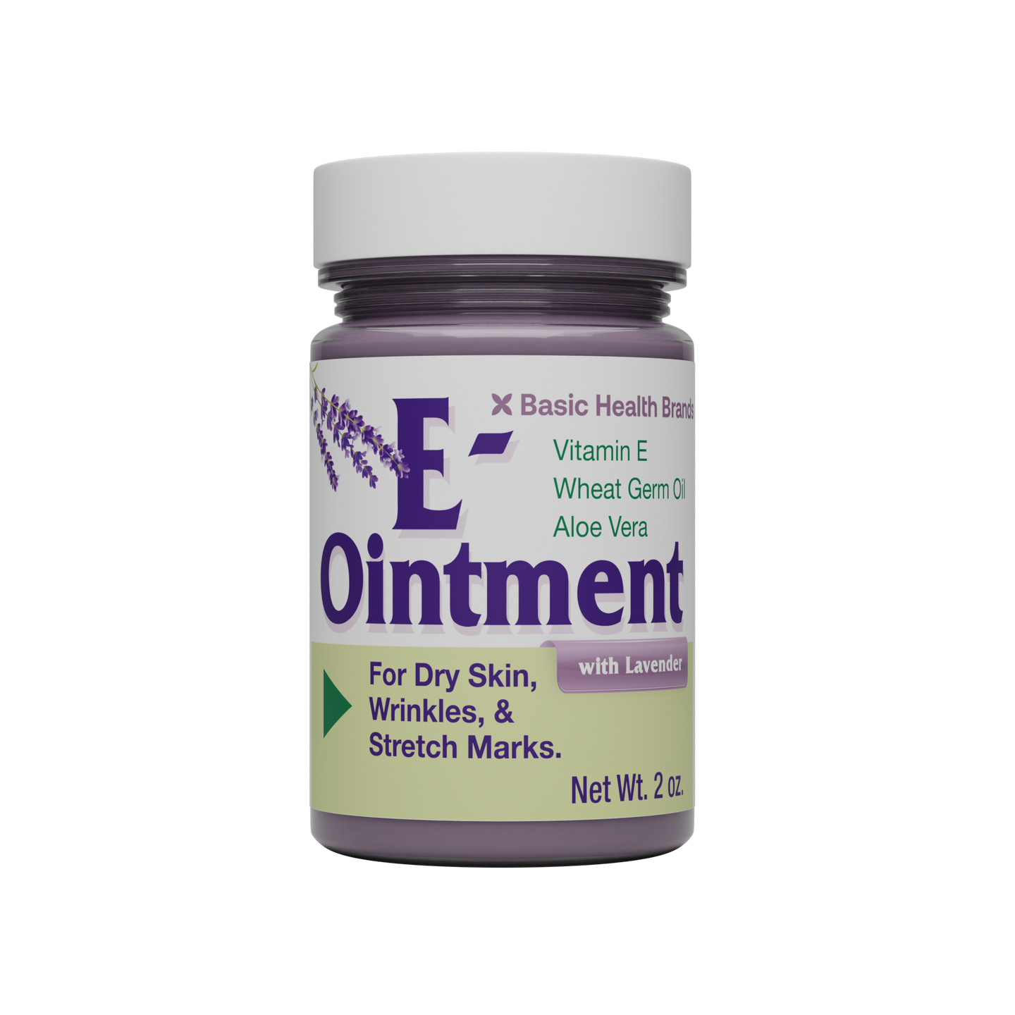 Basic Health Brands® Vitamin E Ointment, Lavender
