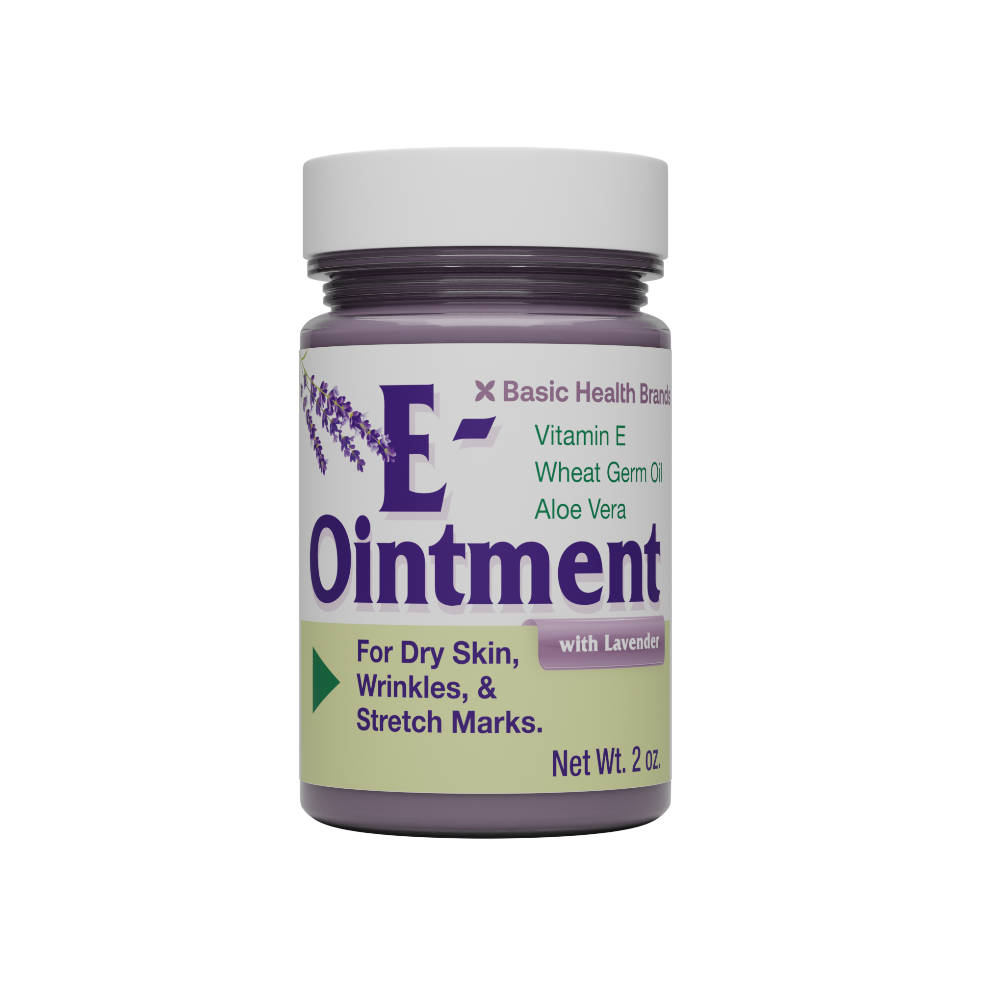 Basic Health Brands® Vitamin E Ointment, Lavender