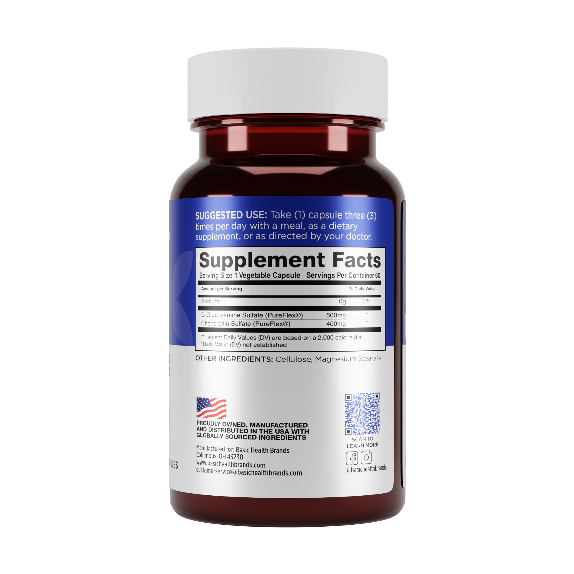 Basic Health Brands® Move Pureflex Glucosamine Chondroitin