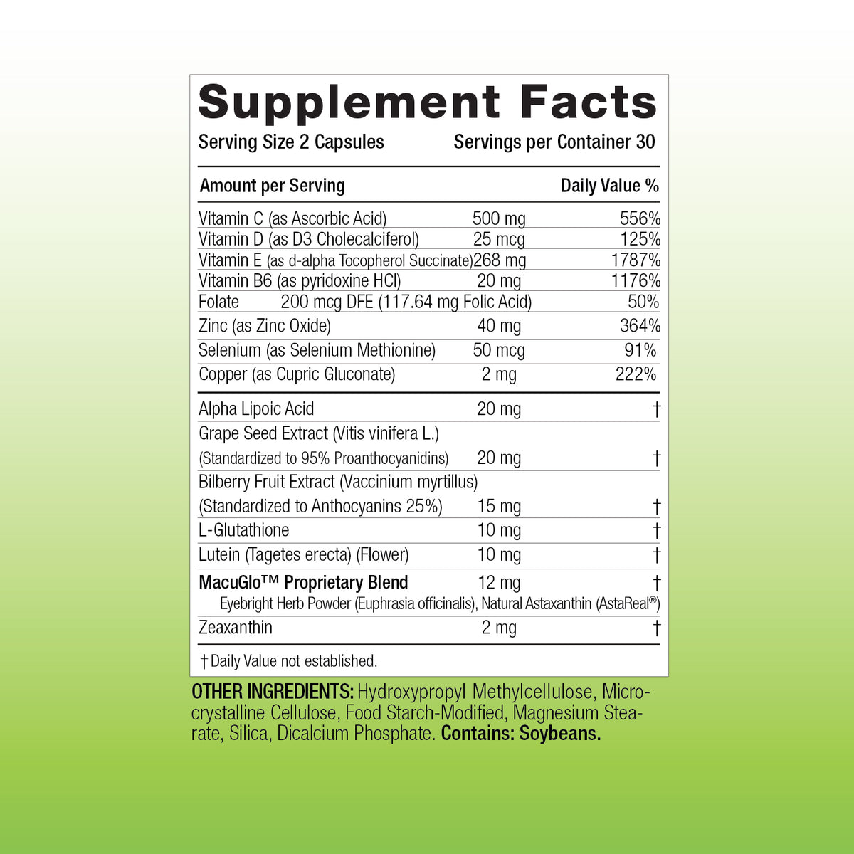 EyeScience® Macular Health Formula – Advanced AMD Supplement – Basic ...