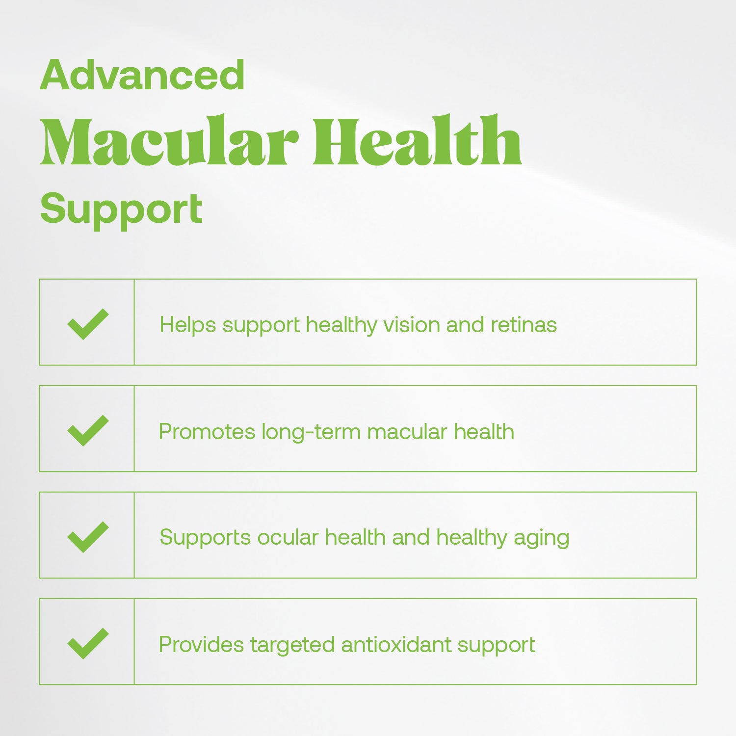 EyeScience® Macular Health Formula