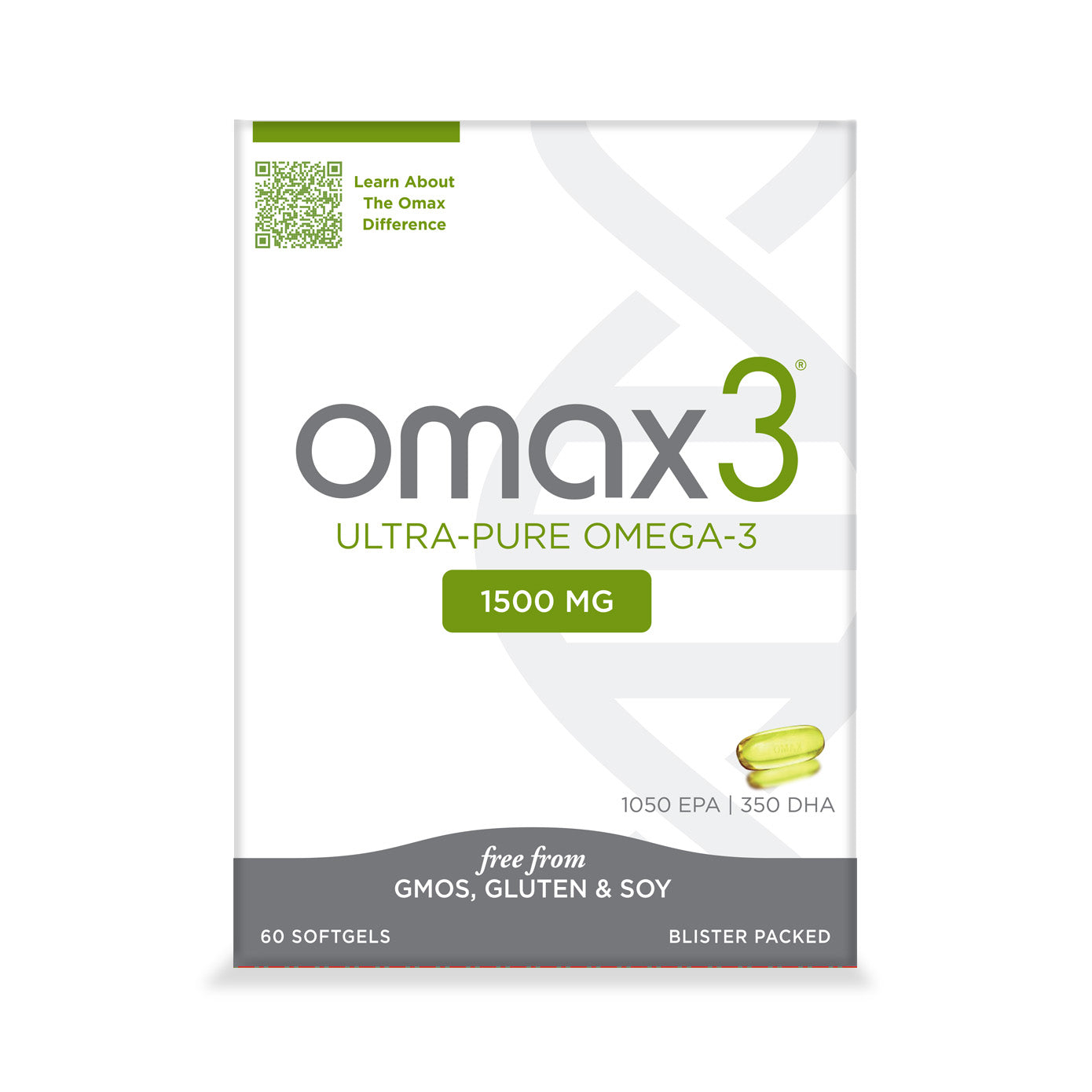 Omax3® Omega 3 Fish Oil  | 750 mg