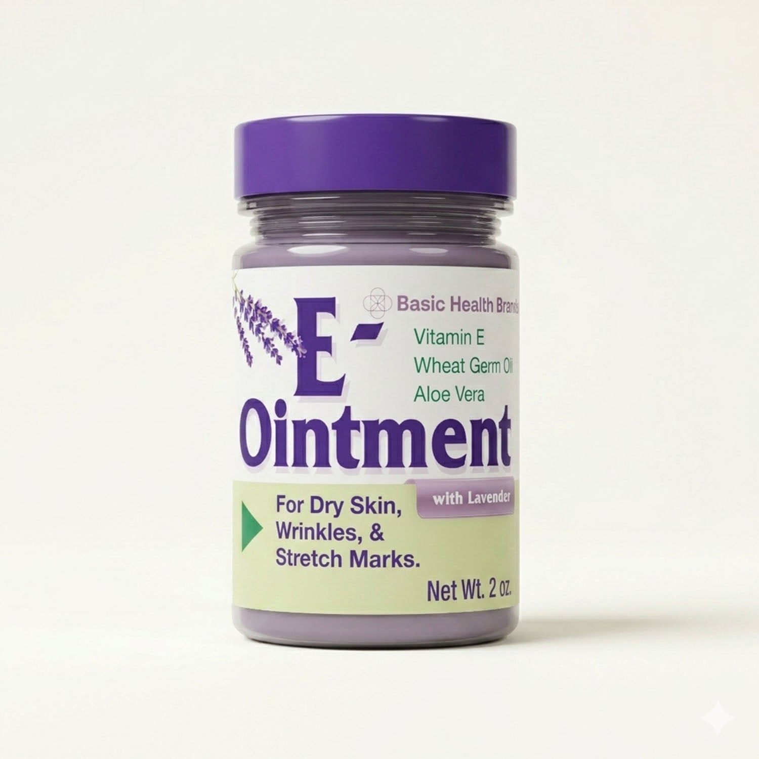 Basic Health Brands® Vitamin E Ointment, Lavender