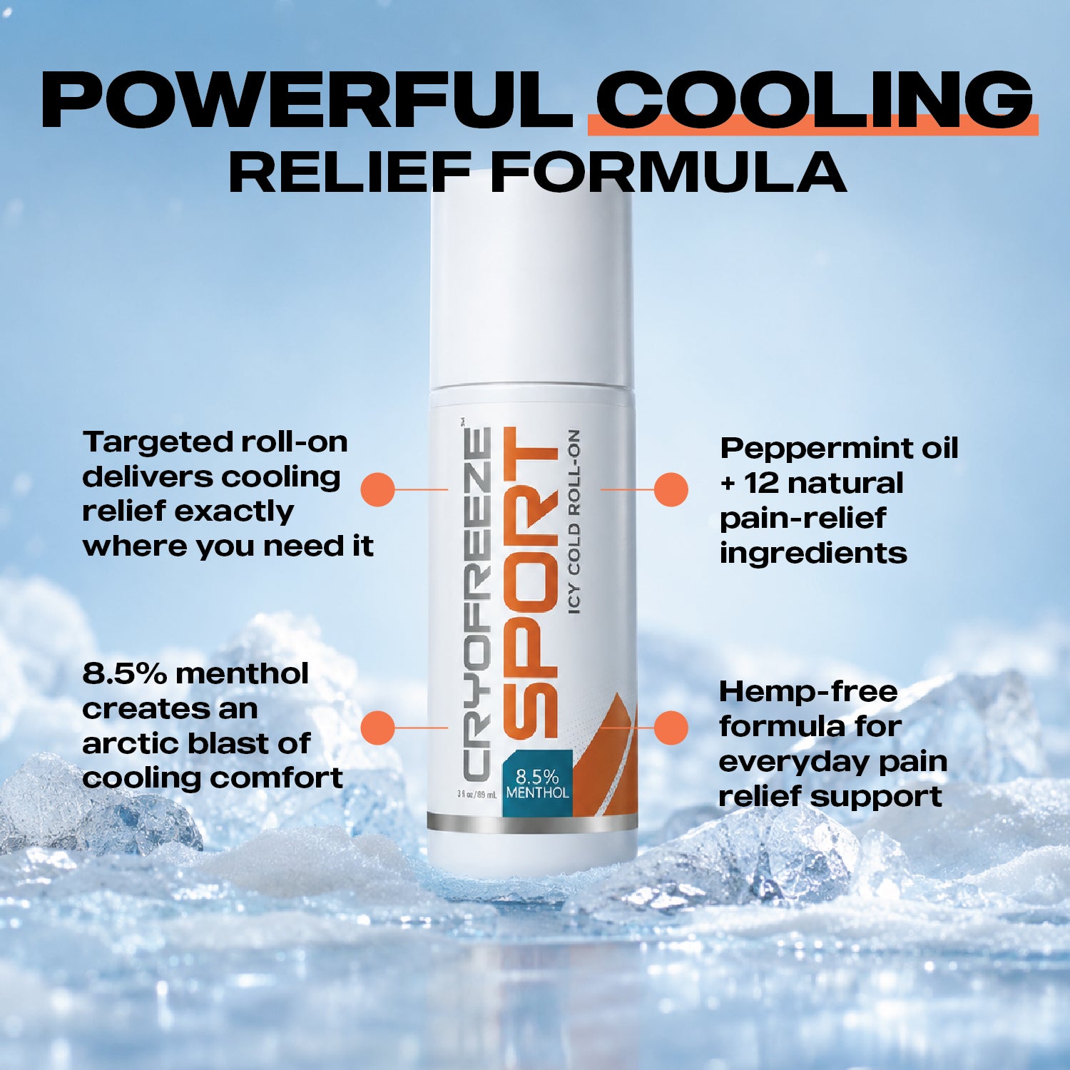 CryoFreeze® Sport Icy Cold Roll-On