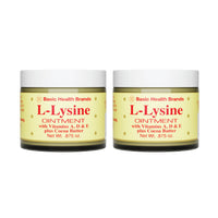 2 Pack Basic Health Brands® L-Lysine Ointment