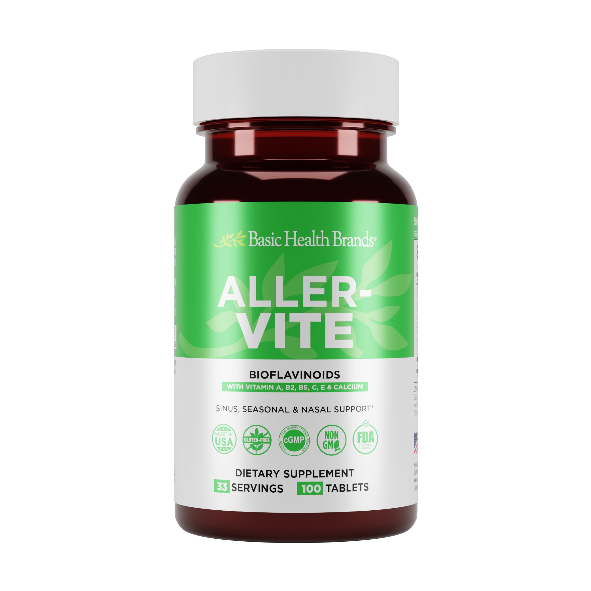 Basic Health Brands® Aller-Vite Allergy Support
