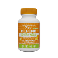 Basic Health Brands® Zinc Lozenges, Orange