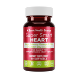 Basic Health Brands® SUPER SMART HEART Mega Potency Omega-3 Fish Oil, 1000 mg