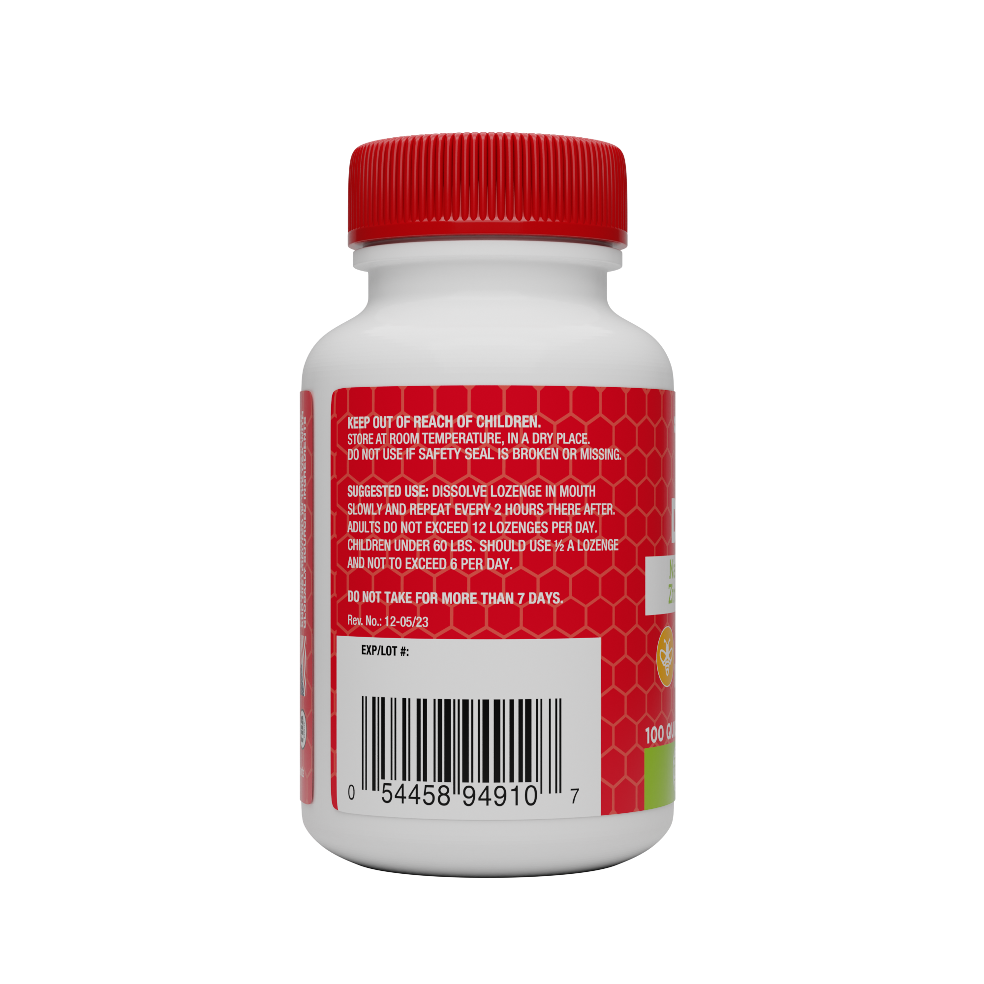 Basic Health Brands® Natural Cherry Flavor Zinc Lozenges