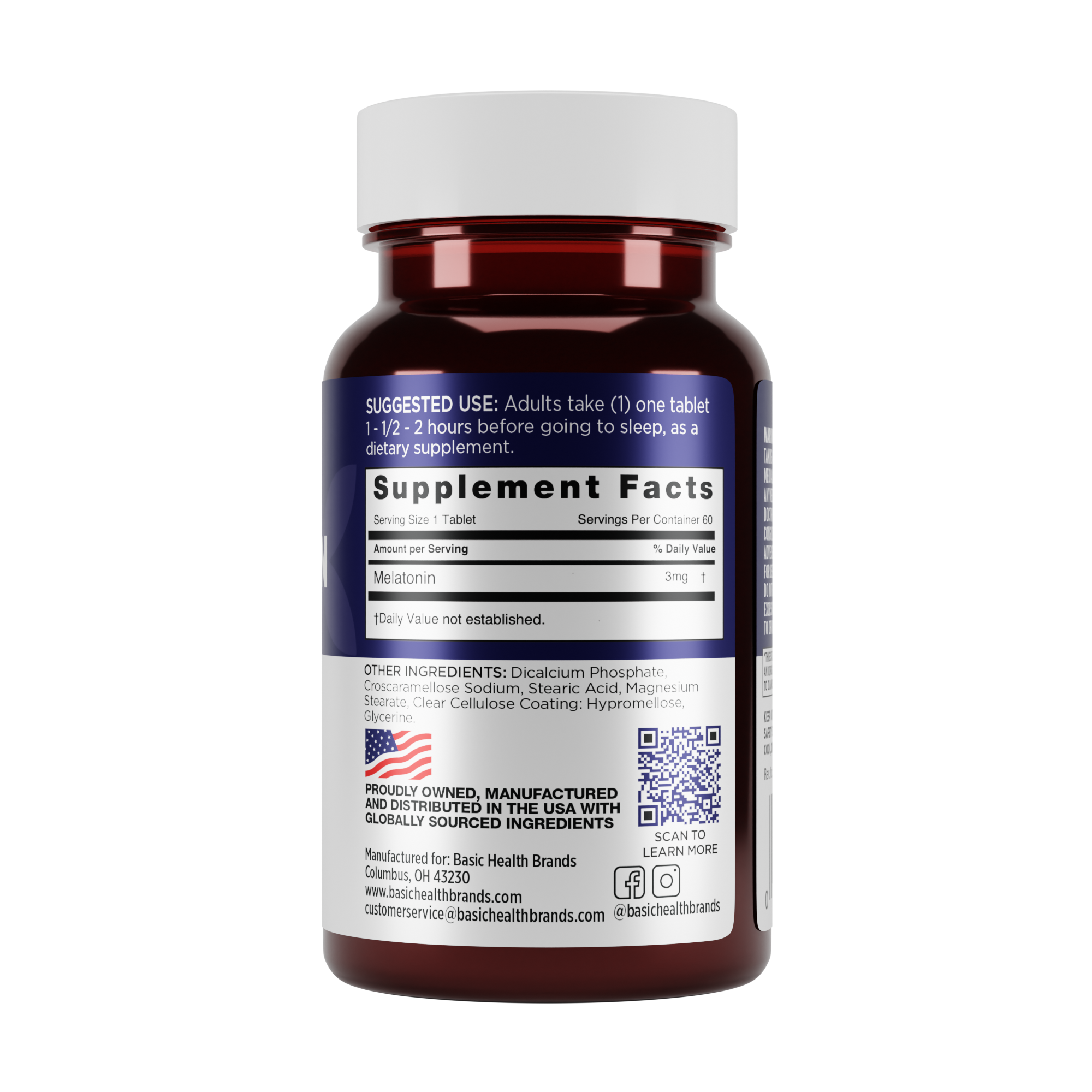 Basic Health Brands® Melatonin