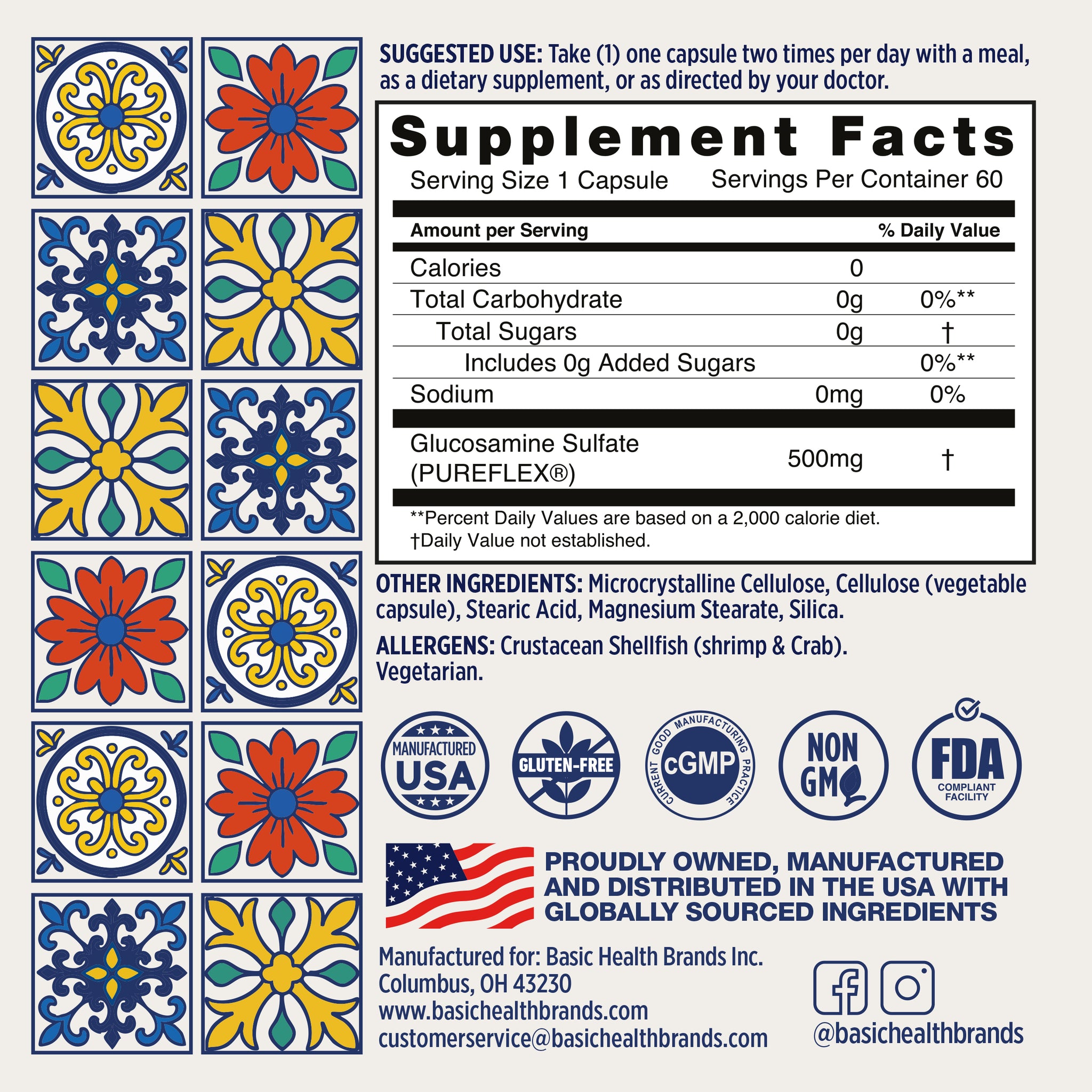 Pura Salud® Pureflex Glucosamine Sulfate